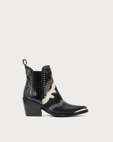 botines mujer piel